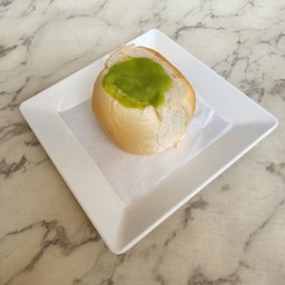 ไส้ทะลักนึ่ง สังขยาใบเตย