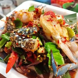 ยำปูม้าสด3ตัว( ไทย)