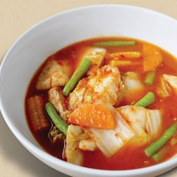 แกงส้มปลาผักรวม