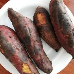 มันญี่ปุ่น3สีเผา 3หัว