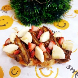 Miniสตอเบอร์รี่+กล้วย+นูเทลล่า