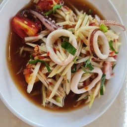 ตำปลาหมึก