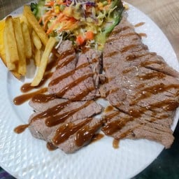 สเต็กเนื้อ (ใหญ่)