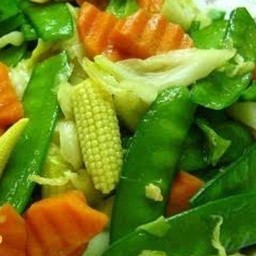 ผัดผักรวม(กับข้าว)