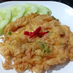 ข้าวไข่เจียวแหนม