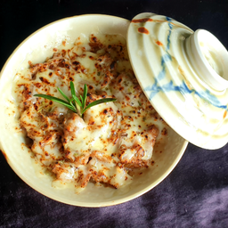 ข้าวหน้าเนื้ออบชีส