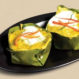 ห่อหมกเนื้อปลา(2 ชิ้น)