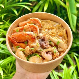 ข้าวไข่ข้นทะเลล้น