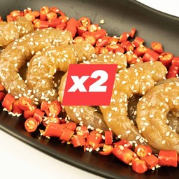 x2 (กระปุกใหญ่) กุ้งดองซีอิ๊วเกาหลี น้ำจิ้มซีฟู๊ดรสเด็ด -แถมวาซาบิ เพื่อเพิ่มความแซ่บ