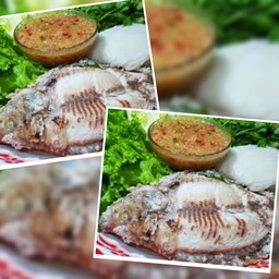 สุขใจ เมี่ยงปลาเผา 2 ตัวไซส์ 1 กิโล ครบเครื่องเมี่ยง