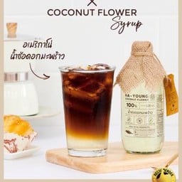 อเมริกาโน่น้ำช่อดอกมะพร้าว