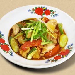 ไก่ผัดเปรี้ยวหวาน