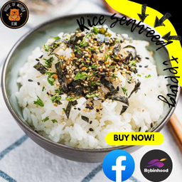 ข้าวญี่ปุ่นโรยงาและสาหร่าย 150g.