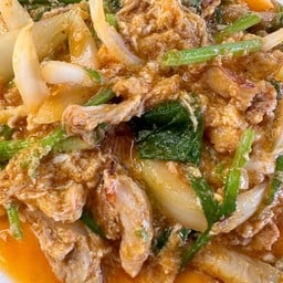 เนื้อปูผัดผงกะหรี่