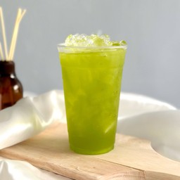 ชาเขียวเมล่อนมะนาว