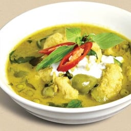 แกงเขียวหวานหมูเด้ง