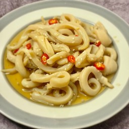 หมึกดองซีอิ๊วเกาหลี(ลวกสุก)