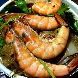 กุ้งอบวุ้นเส้น"สามออ"