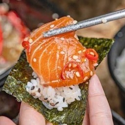 SET แซลมอนดองซีอิ๊วเกาหลี