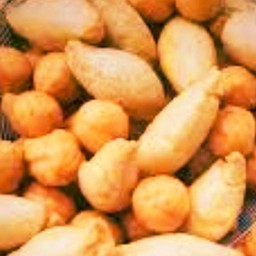 รวม 2 ระเบิดทอด(ปลาระเบิดขาวยาว+กุ้งระเบิด)