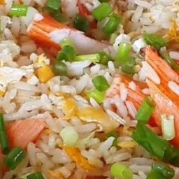 ข้าวผัดปูอัด