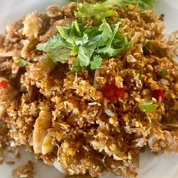 หมีกผัดพริกเกลือ