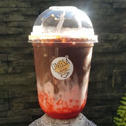 โกโก้นมสดสตอเบอร์รี่