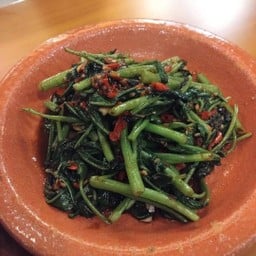 ผัดผักบุ้งซอสซัมบาล