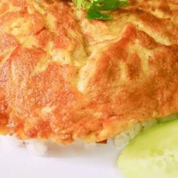 ข้าวไข่เจียวหมูสับ