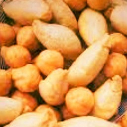 รวม 2 ระเบิดทอด(ปลาระเบิดขาวยาว+กุ้งระเบิด)