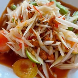 ตำหอยดอง(ไม่ปลาร้า)