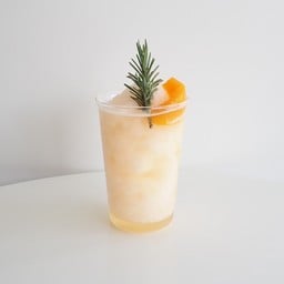 Frappe Peach Soda