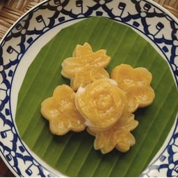 วุ้นกะทิฝอยทอง (สูตรหวานน้อย)