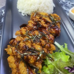 ข้าวหน้าไก่ทอดเทอริยากิ