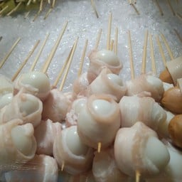 ไข่นกพันเบคอน