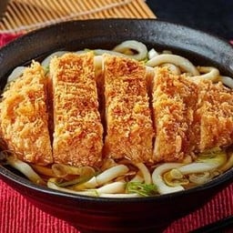 อูด้งหมูทอดทงคัตสึ (ซุปโชยุน้ำใส)