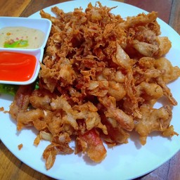 เอ็นไก่ทอดกระเทียม