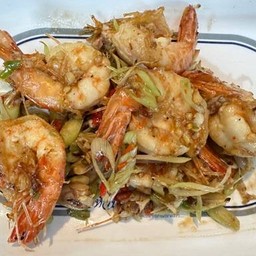 กุ้งผัดตะไคร้
