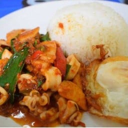 พริกเเกงปลาหมึก