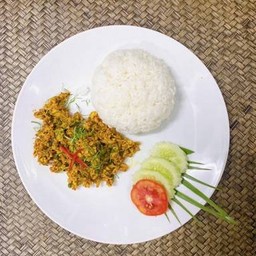 คั่วกลิ้ง(ราดข้าว)