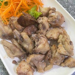 ไก่บ้านคั่วเกลือ