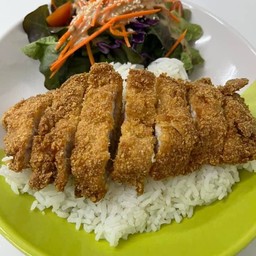ข้าวหมูคัตสึ -ไก่ทอดคัตสึจัมโบ้-กุ้งคัตสึ