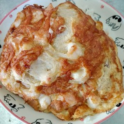 ไข่เจียวใส่กุ้งสด