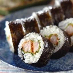 Pork cutlet sushi roll 8P(豚カツロール 8巻)