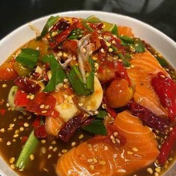 ตำเหลาแซลมอน