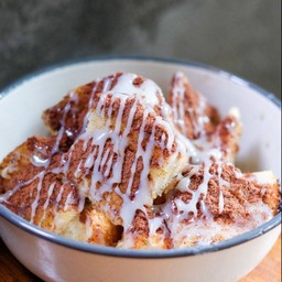 ปังปิ้งเตาถ่าน - เนยนม โอวัลติน 1 คู่