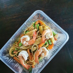 สปาเก็ตตี้ผัดขี้เมา