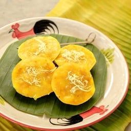 ขนมฟักทองนึ่ง สูตรหวานน้อย