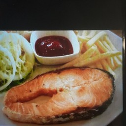 สเต็กปลาแซลมอน