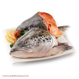 หัวปลาแซลม่อนสด